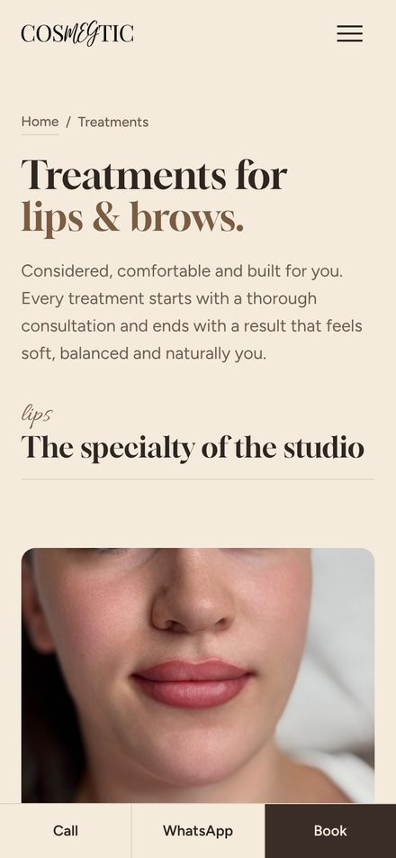 Cosmegtic — Treatments